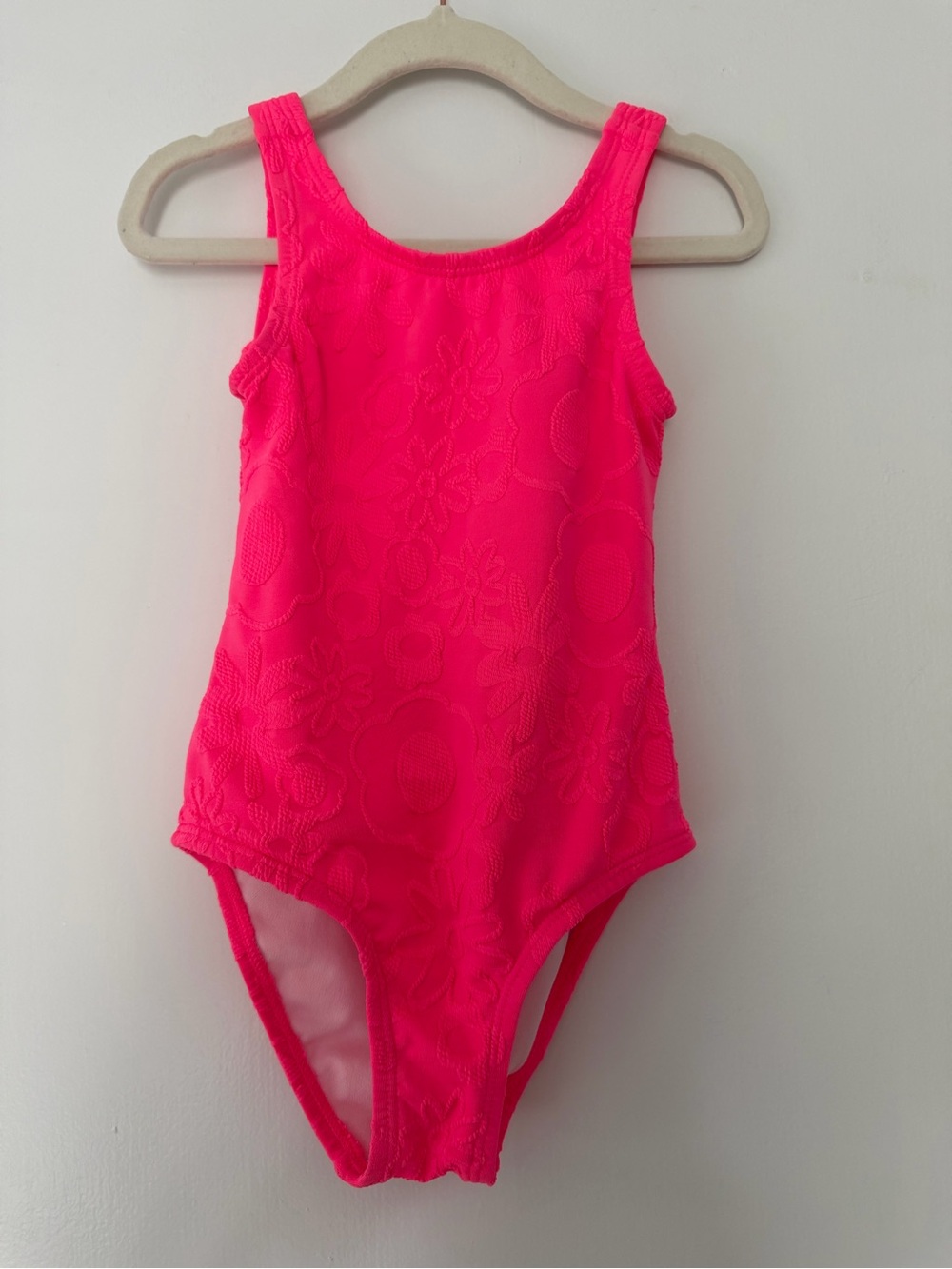 Toddler girl ' Hot Pink One-Piece Swimsuit